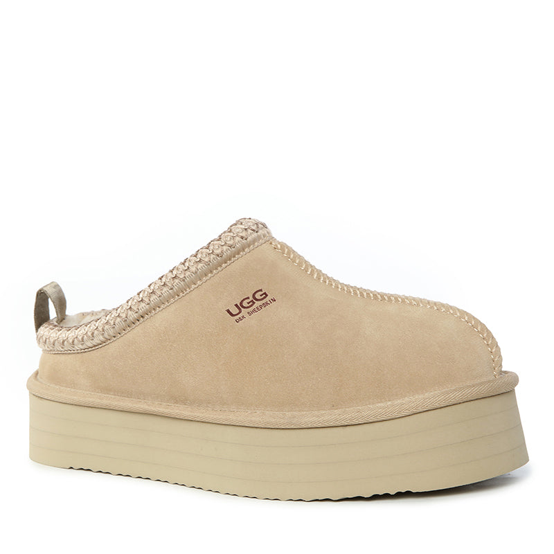 UGG Platin Tass Plattform Slipers