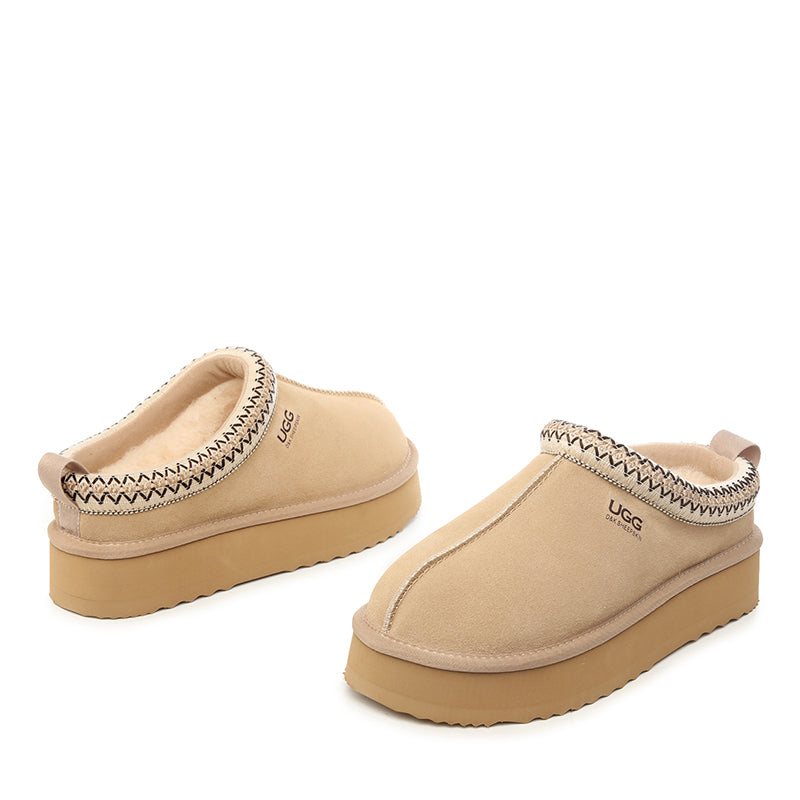 Ugg Platinum Tassie -plattforms tofflor