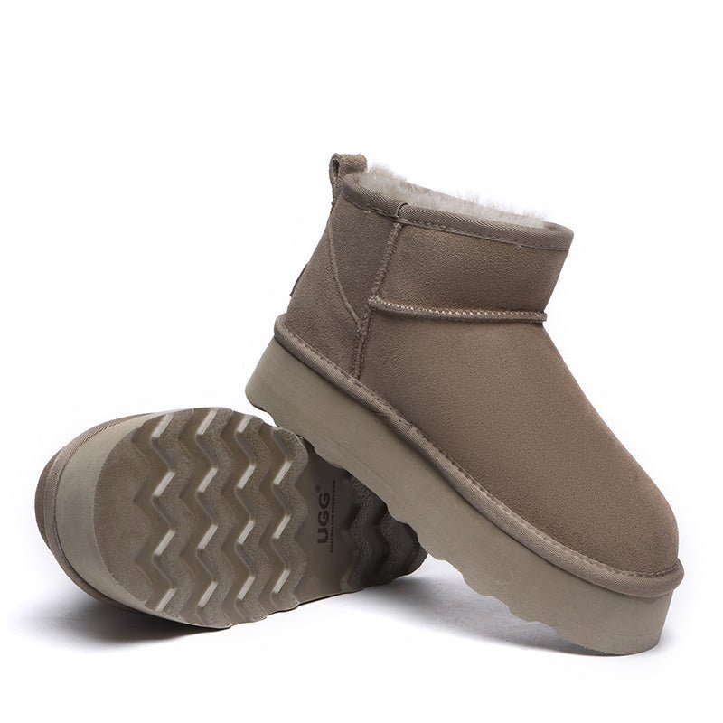 UGG enkelplatformschoenen