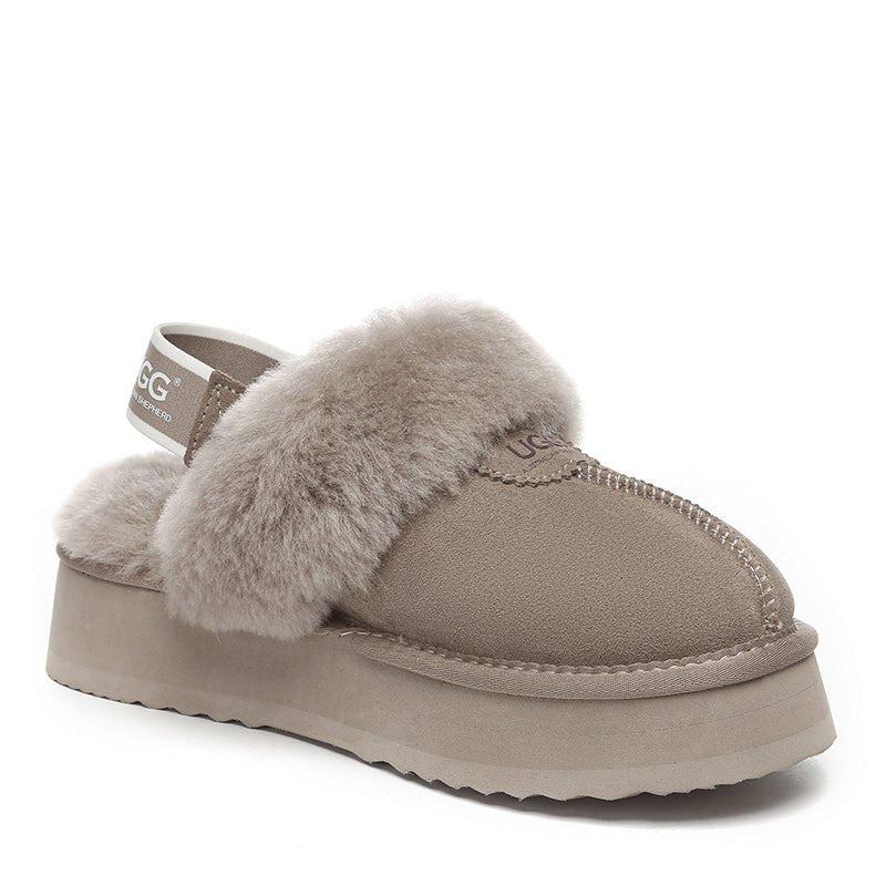 UGG Platform Slingback Scuff