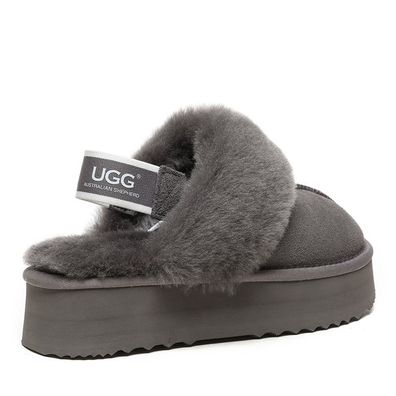 UGG Platform Slingback Scuff