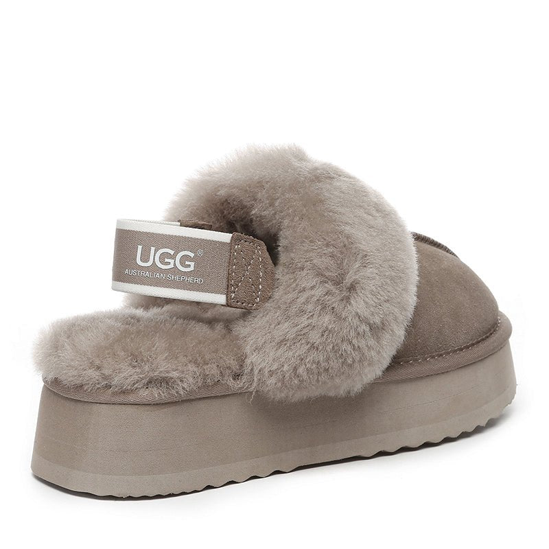 UGG Platform Slingback Scuff