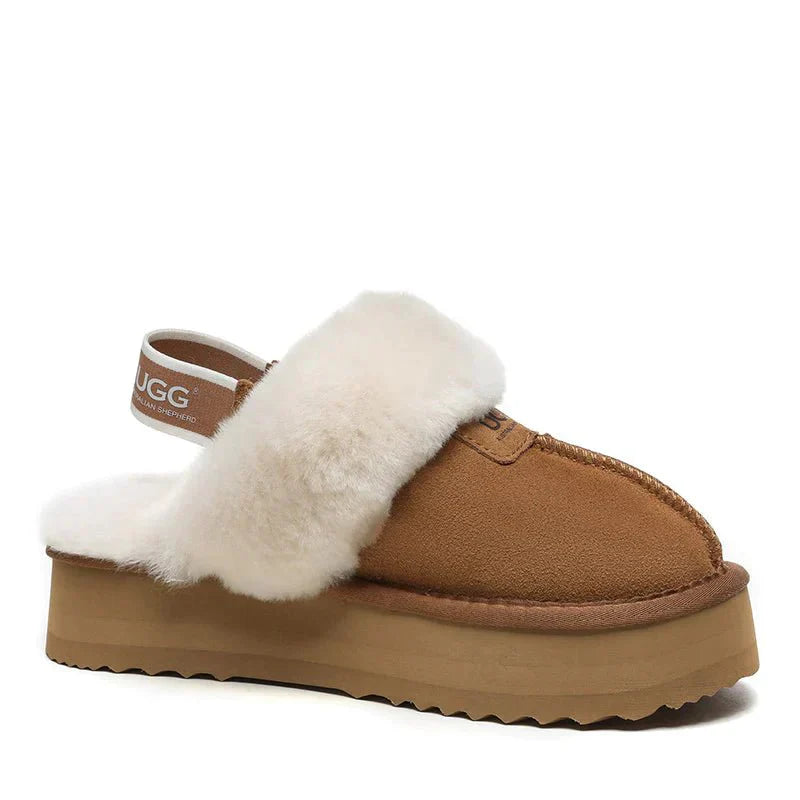 UGG Platform Slingback Scuff