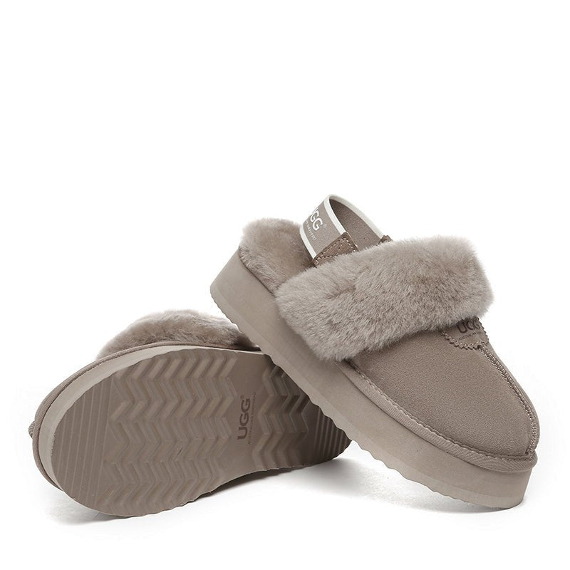 UGG Platform Slingback Scuff