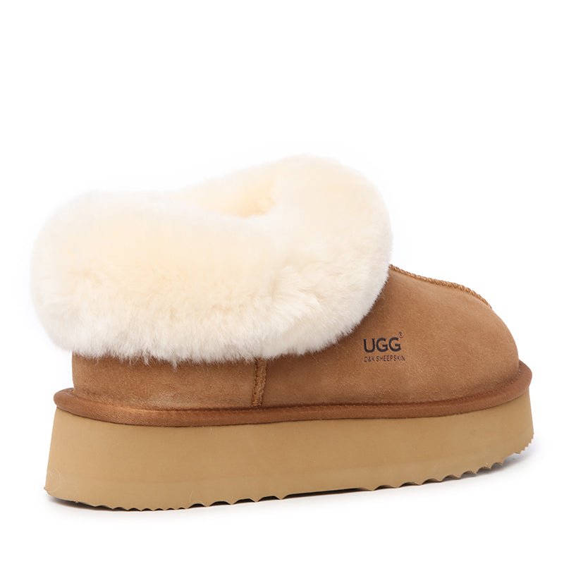 Ugg platinum plattform tøfler