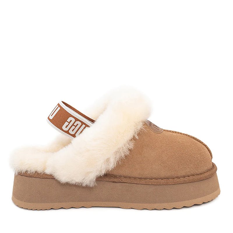 „Ugg Premium“ platformos pūkuotas įbrėžimas