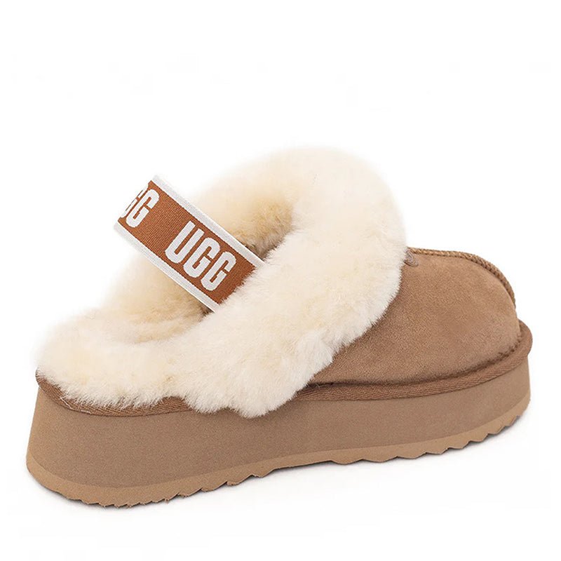 „Ugg Premium“ platformos pūkuotas įbrėžimas