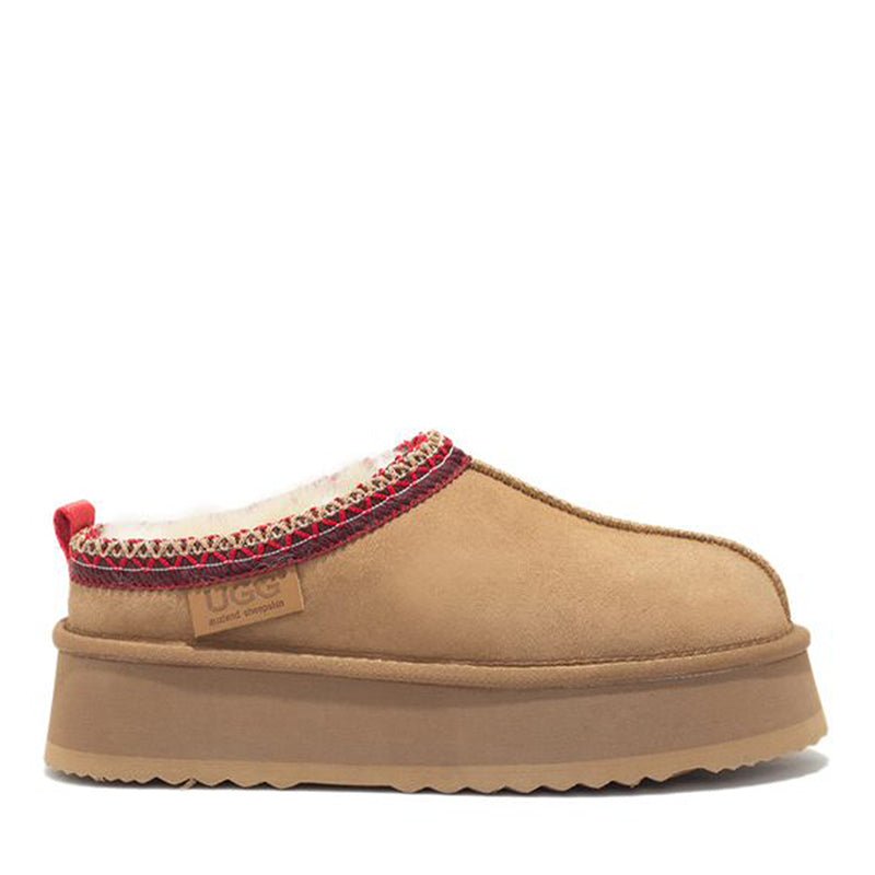 UGG Premium Tassie Platform Pantoffeln