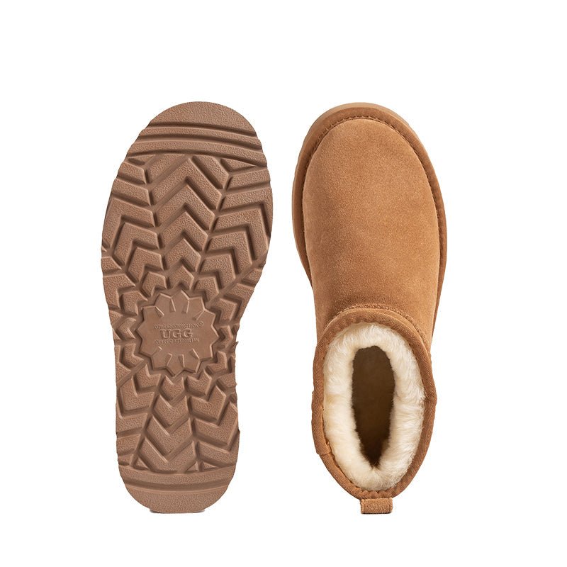 UGG Ultra Mini Klassiker Ieweschte Plattform