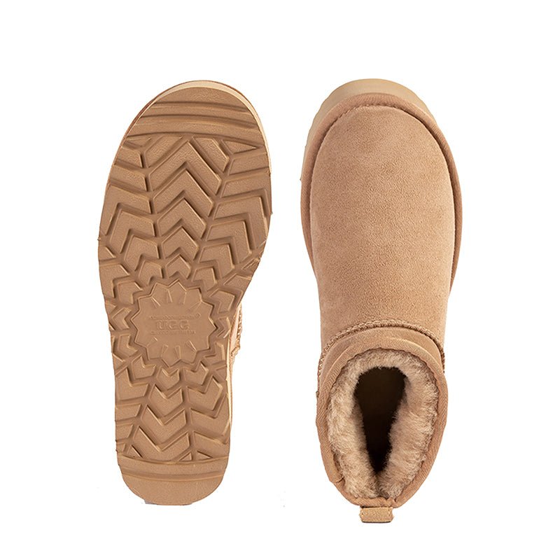 UGG Ultra Mini Klassiker Ieweschte Plattform