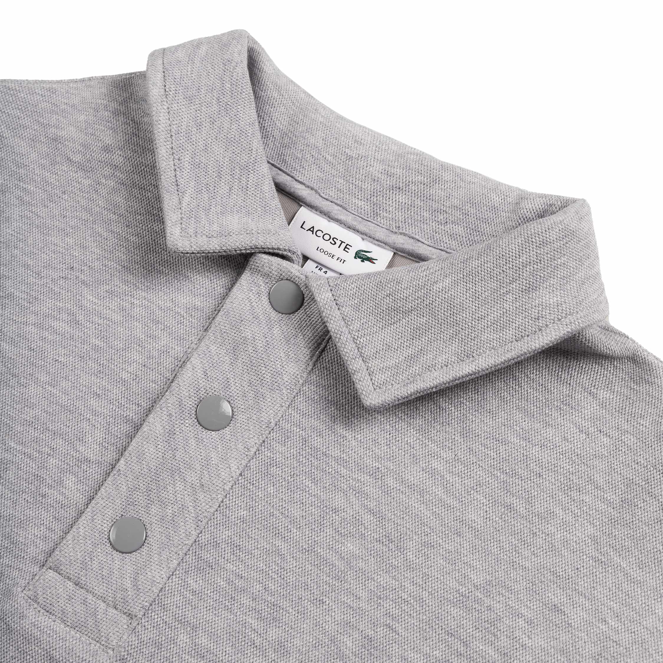 Lacoste Loose Fit Polo Collar Sweawirt