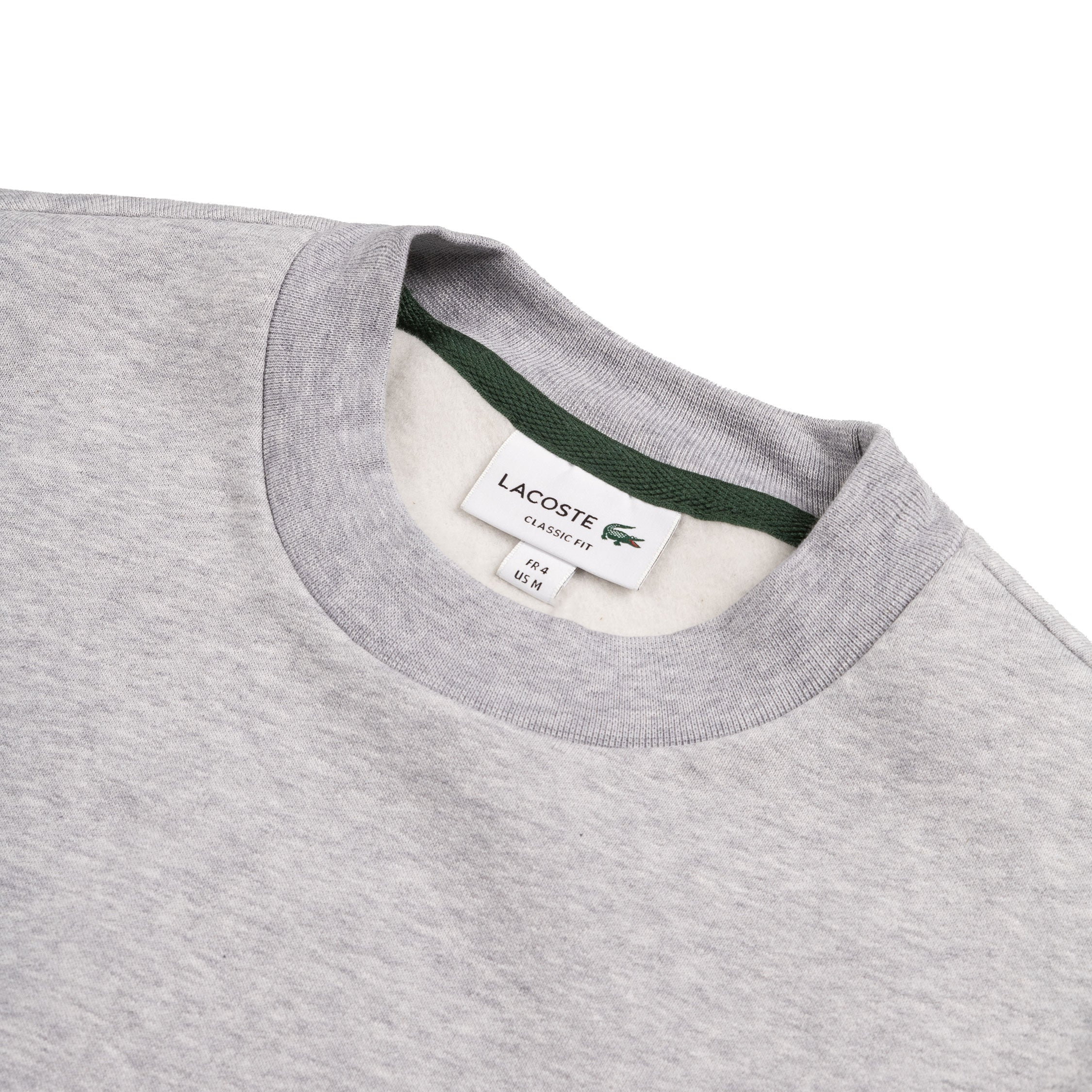 Lacoste borstelde fleece sweatshirt